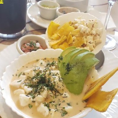 Ceviche de pescado manaba